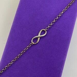 💛 Sterling Silver Infinity Link Chain Bracelet | Luxury Everyday Jewelry